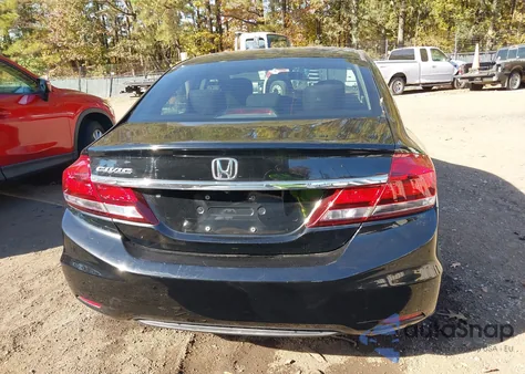 2013 Honda Civic Lx из США, поврежденный, VIN 19XFB2F56DE031110